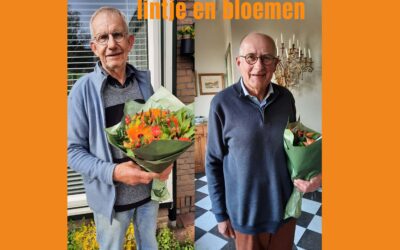 Bloemen voor onze lintjesdragers