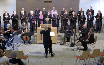 Cantorij zingt tijdens passiedienst de Lukas passie